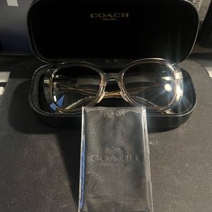 Coach sunglasses square rectangle